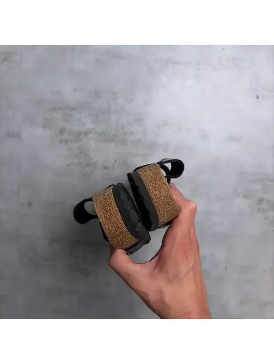 Y2K Black Birkenstock Arizona Leather Sandals - Picture 8 of 8